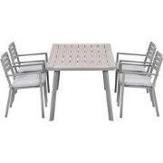 Garden Impressions Amarillo tuinset 5-delig - Penedo tuintafel 160x90 ...