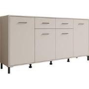 Meubella - Dressoir Vidor - Beige - 183 cm