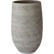 HS Potterie Taupe Vaas Tokio - D22xH40
