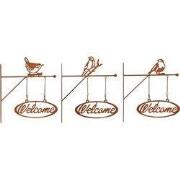 Roest welcome bord assorti l32b2h33