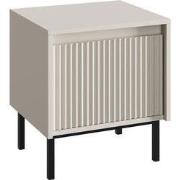 Meubella - Nachtkastje Orvana - Beige - 45 cm