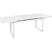 VALCANETTO  - Tuintafel - Wit - 90 x 180/240 cm - Aluminium