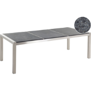 GROSSETO  - Tuintafel - Grafietgrijs - 100 x 220 cm - Graniet