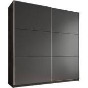 Meubella - Kledingkast Azrael - Grijs - 200 cm