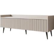 Meubella - Asty - TV-Meubel - Beige - 121 cm