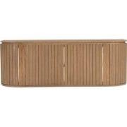 Dressoir Naturel Hout - 130cm - Zwevend - Minke