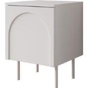 Meubella - Hilo - Nachtkastje - Wit