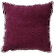 Dutch Decor BURTO - Sierkussen 60x60 cm - gewassen katoen - Red Plum -...