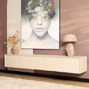 Starfurn Zwevend tv meubel Madison Sand | 200 cm