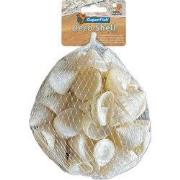 Deco schelp spiraal wit 200 gram Superfish