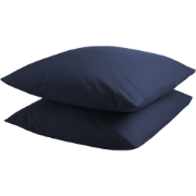 DoubleDry Kussensloop 2 stuks - 100% natuurlijk katoen - 2x 60x70 - na...