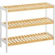 Etagère à chaussures 3 niveaux - L70 cm