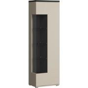 Meubella - Vitrinekast Sekai - Beige - 55 cm