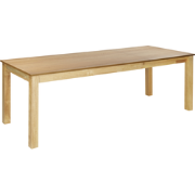 MADURA - Uitschuifbare eettafel - Lichthout - MDF