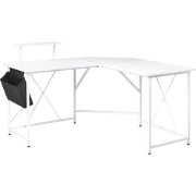 TACONY - Hoekbureau - Wit - MDF