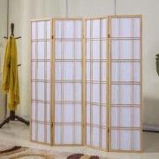 Fine Asianliving Japans Kamerscherm Shoji B180xH180cm Scheidingswand