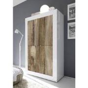 Meubel 4 Deuren van Hout L101,4 cm - Initial