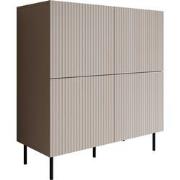 Meubella - Dressoir Alex - Beige - 101 cm
