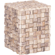 CAJEME - Bijzettafel - Lichtbruin - Teakhout