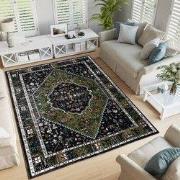 Picasso Paloma Vintage Vloerkleed - Multi / Groen - Laagpolig- 160x230...