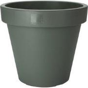 Bloempot ek rond 40 cm groen