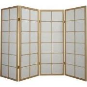 Fine Asianliving Japanese Room Divider L180cmxH130cm Shoji Rice Paper