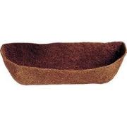 Kokosinlegvel voor hanging basket voorgevormd met waterkering H16,5x61...