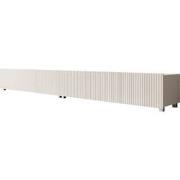 Meubella - TV-Meubel Kenderes - Wit - 300 cm