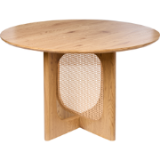 KARLO - Eettafel - Lichtbruin - Hout