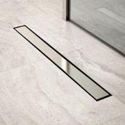 Douchegoot - 70cm - Tegelrooster - RVS - Met Flens