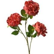 Clayre & Eef Kunstbloem 80 cm Oranje Kunststof