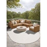 Brussels Uni Buitenkleed – Ovaal - Effen Indoor & Outdoor Vloerkleed –...