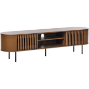 TAROON - TV-meubel - Donkerbruin - Vezelplaat