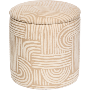 MISOU Poef met Opbergruimte - Hocker - Stoel - Bijzettafel - Opbergpoe...