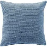 JULIO - kussenhoes 45x45 cm - waterafstotend - Quiet Harbor - blauw