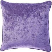 LEWY - sierkussen 45x45 cm - glansvelours - Very Peri - paars