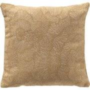 DAISY - sierkussen 45x45 cm - waterafstotend - Irish Cream - bruin