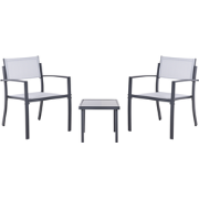 TAVOLETO - Balkonset - Grijs - Metaal