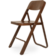 Flip houten klapstoel walnoot
