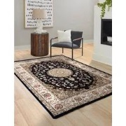 Alcon Klassiek Donkerblauw vloerkleed - Oosters - 80 X 150 CM