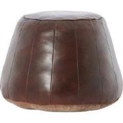 Light & Living - Poef DOVIO - Ø56x42 cm - Bruin