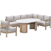 Garden Impressions Sirocco lounge dining set 4-delig rechts - acacia -...