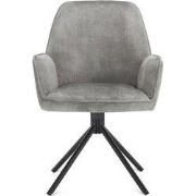 Eetkamerstoel Noah Clay (set van 2) - 64 cm x 60 cm x 88 cm