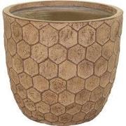 Yara Egg Pot Sand D25H25 cm bloempot