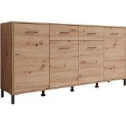 Meubella - Dressoir Vidor - Eiken - 183 cm