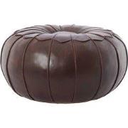 Poef Calima - Bruin - Ø58x32cm