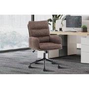 Bureaustoel 'Aimé' Stof Fabb Raven 45 Bruin