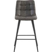 Barstoel Lucille Antraciet (set van 4)