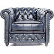 Chesterfield Eco Leather Line - Wash Off Blue 1-zits
