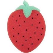 Clayre & Eef Badspons Aardbeien 13x3x10 cm Rood Synthetisch